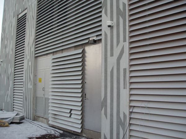 Ventilert fasade fra Lena Metall