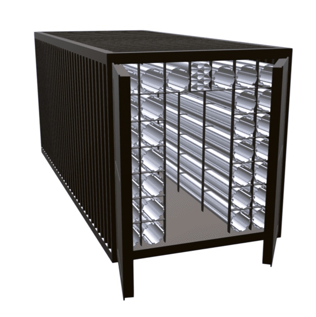 Beredskapscontainer for kraftnettet fra Lena Metall